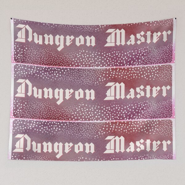 Item preview, Pretty Dungeon Master watercolor dots designed and sold by gobbieshoppe.