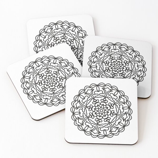 Item preview, Mandala Ornament Illustration designed and sold by MisterGooseShop.