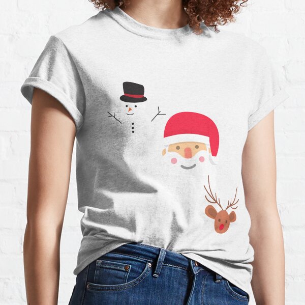 Fun Holiday Pattern Classic T-Shirt