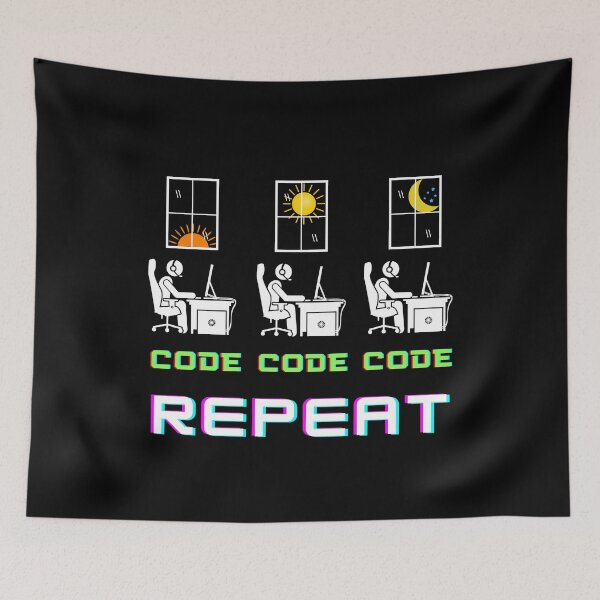 Item preview, Code&Repeat designed and sold by RailoImage.