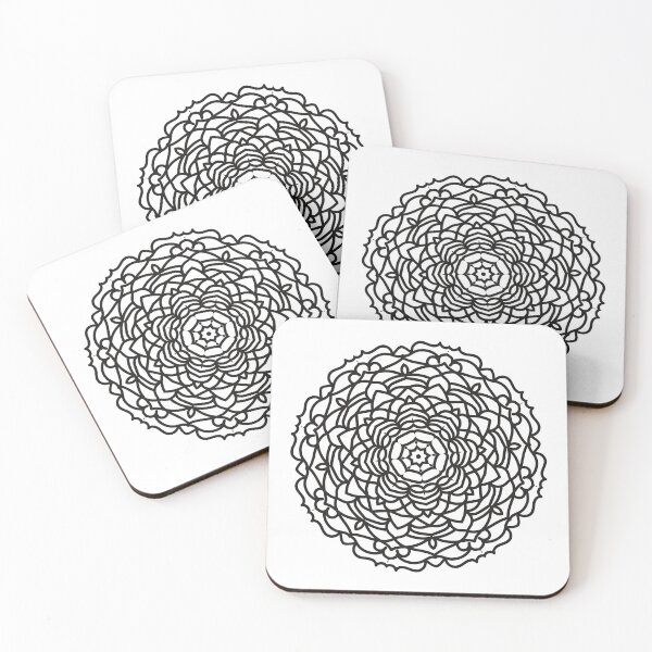 Item preview, Mandala Ornament Illustration designed and sold by MisterGooseShop.
