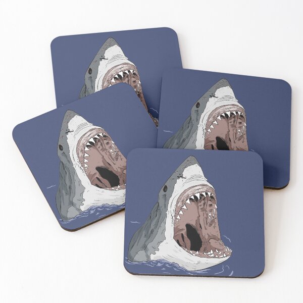 Item preview, Great White Shark designed and sold by blacksnowcomics.