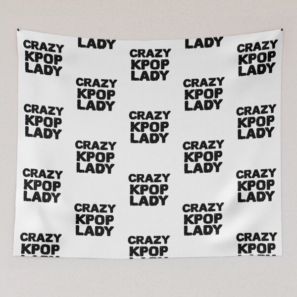 Item preview, Crazy Kpop Lady designed and sold by Edenjodie.