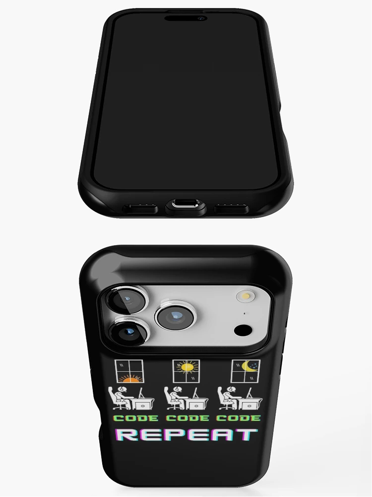 Thumbnail 3 of 4, iPhone Case, Code&Repeat designed and sold by RailoImage.