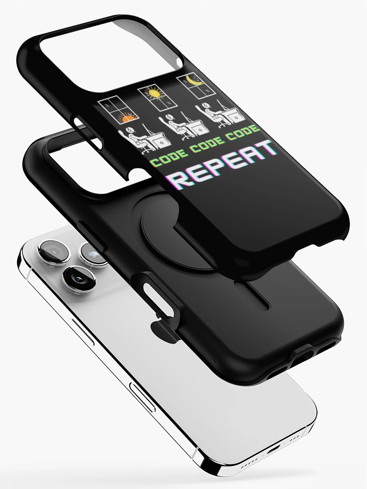 Thumbnail 2 of 4, iPhone Case, Code&Repeat designed and sold by RailoImage.