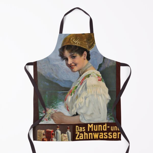 Item preview, retro das mund und zahnwasser weidinger designed and sold by CorasPosters.