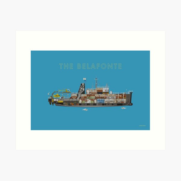 The Belafonte - The Life Aquatic Art Print