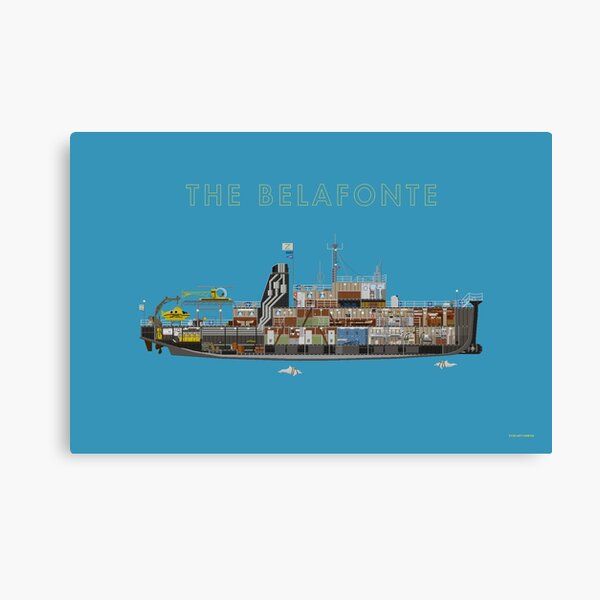 The Belafonte - The Life Aquatic Canvas Print