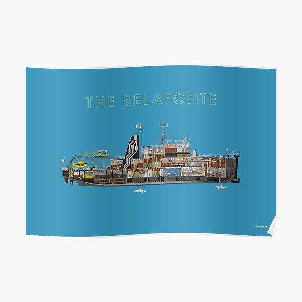 The Belafonte - The Life Aquatic Poster
