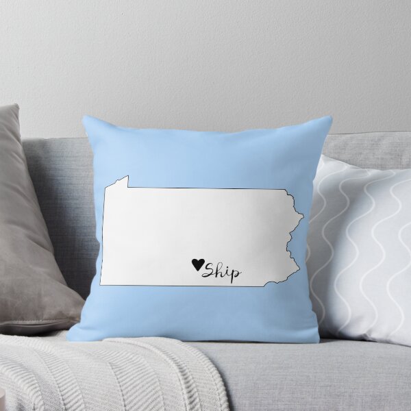 Item preview, Heart Ship - Shippensburg (Black) designed and sold by kiramrob.