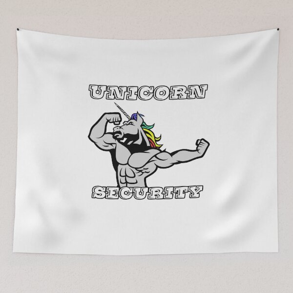 Item preview, Unicorn Security Funny  designed and sold by Mytoonsquad.
