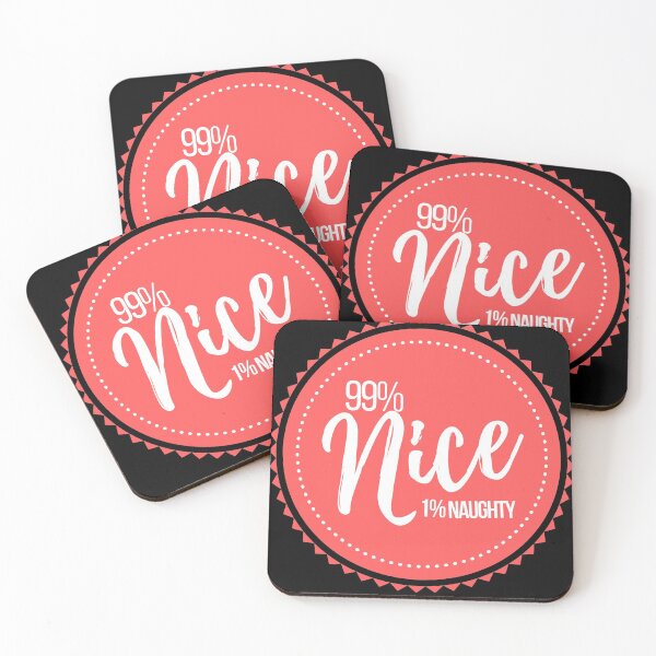Item preview, 99% Nice 1% Naughty designed and sold by joanaoberg.