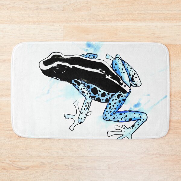 Item preview, D. Tinctorius "Powder Blue" Dart Frog Watercolor designed and sold by Gyngr-art.