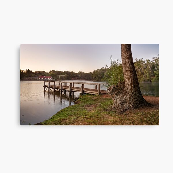 First Light Lake Daylesford Canvas Print