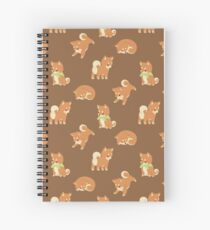 Tiny Shibas Spiral Notebook