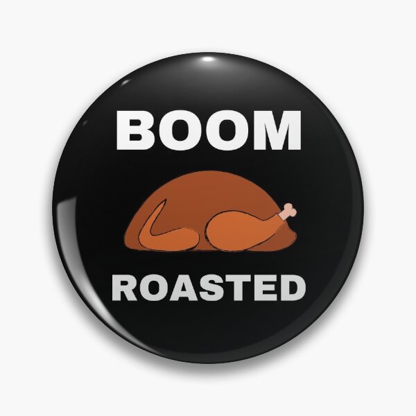 Item preview, Boom Roasted Funny Happy Turkey Day Sarcasm designed and sold by StudioTina.