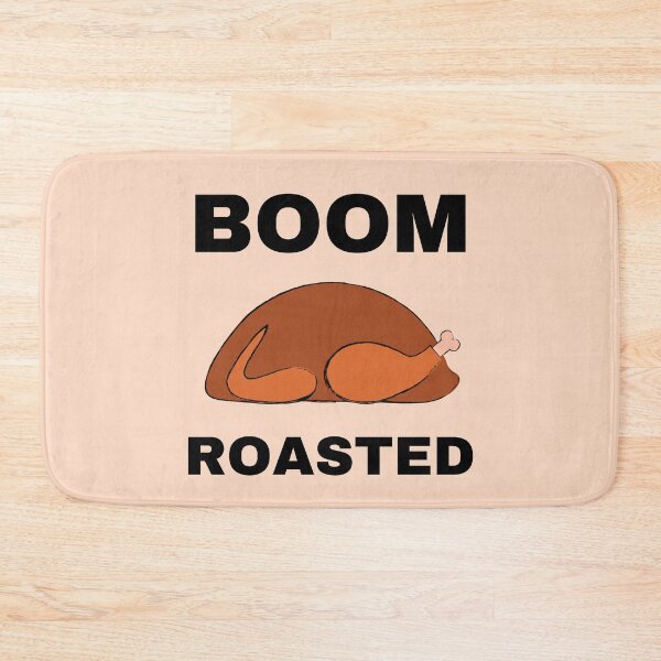 Item preview, Boom Roasted Funny Happy Turkey Day Sarcasm designed and sold by StudioTina.