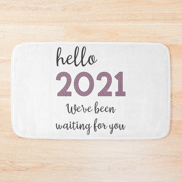 Item preview, 2021 Happy New Year Saying / Waiting For You / Goodbye 2020 design designed and sold by CreatedByHeidi.