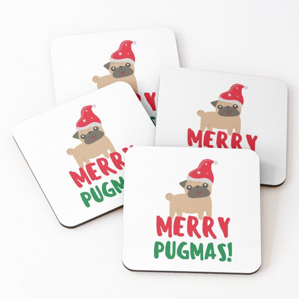 Item preview, Merry Pugmas - Pug Christmas designed and sold by mydoodlesateme.