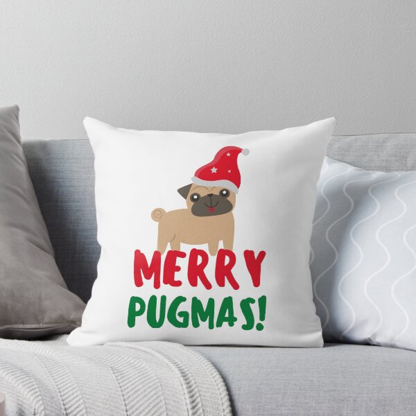 Item preview, Merry Pugmas - Pug Christmas designed and sold by mydoodlesateme.