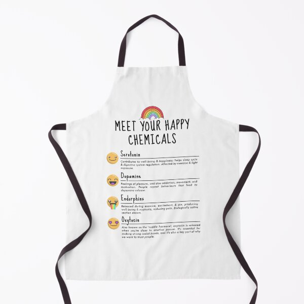 Item preview, Neuroscience chemicals Serotonin Dopamine Endorphins Oxytocin designed and sold by Akavku.