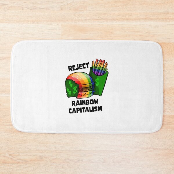 Item preview, Reject Rainbow Capitalism designed and sold by Kaela Peters.