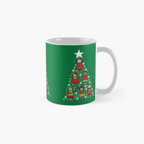 Item preview, Christmas Tree Kids And Sparkling Stars designed and sold by fatfatin.
