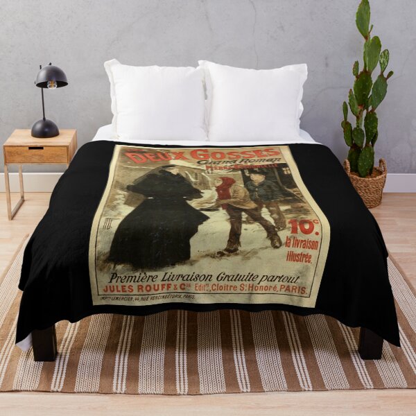 Item preview, retro pierre decourcelle les deux gosses charity designed and sold by CorasPosters.