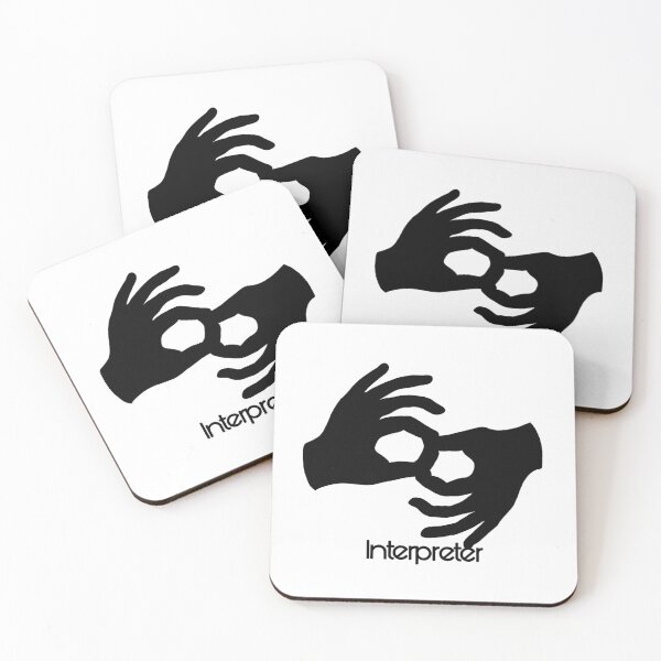 Item preview, Asl sign for interpreter designed and sold by Jennaviveart.