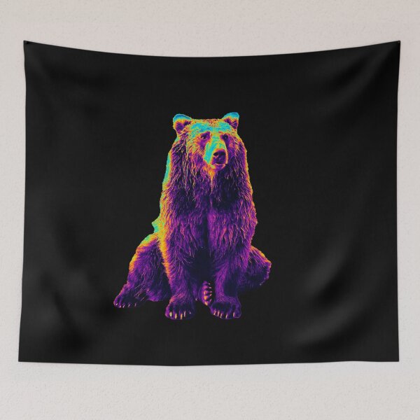 Item preview, Holographic Iridescent Bear designed and sold by InvestingRoad.