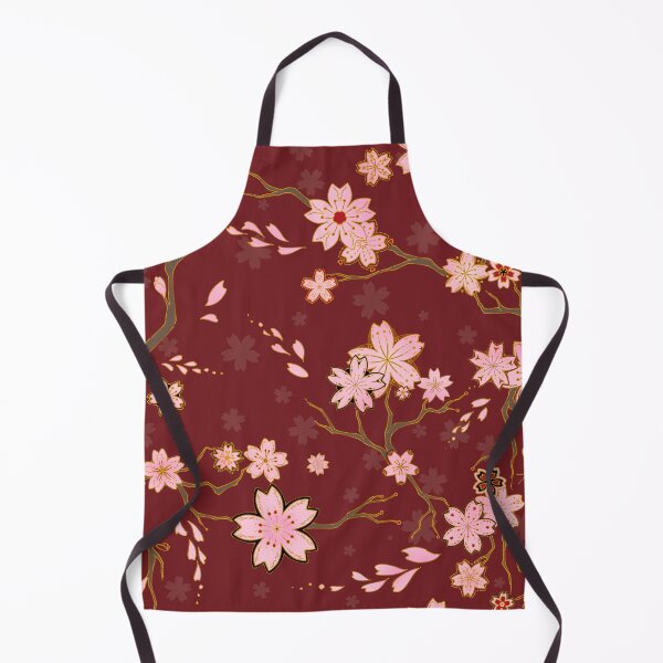 Item preview, Red Sakura Batik  designed and sold by bloomejasmine.