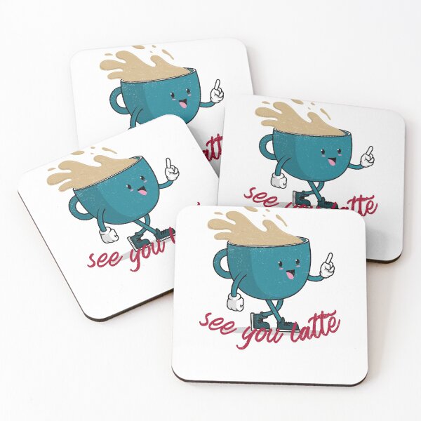 Item preview, See You Latte Funny Design designed and sold by Xrizen  Designs.