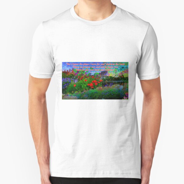 For I Know The Plans I Have For You Slim Fit T-Shirt