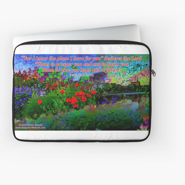 For I Know The Plans I Have For You Laptop Sleeve
