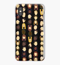 The Office Heads - Black Background iPhone Case