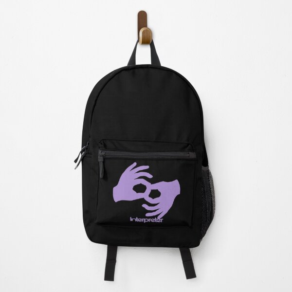 Item preview, Purple Asl sign for interpreter designed and sold by Jennaviveart.
