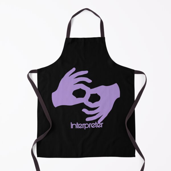 Item preview, Purple Asl sign for interpreter designed and sold by Jennaviveart.