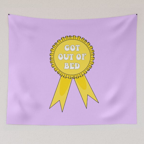 Item preview, Got Out of Bed Yellow Ribbon Award designed and sold by Gold Star Creative.
