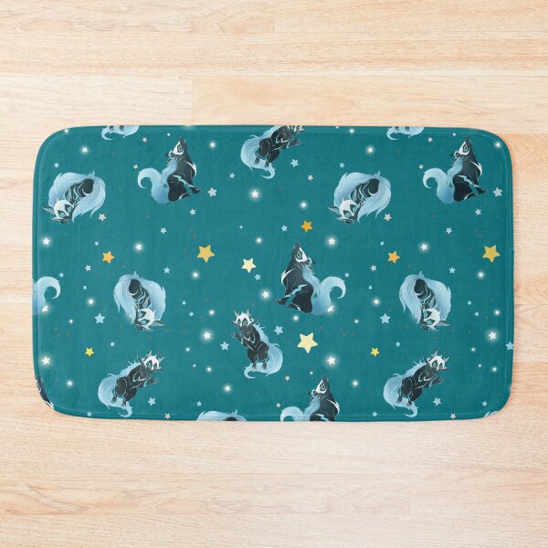 Item preview, Blue Cosmic Wolf designed and sold by bloomejasmine.