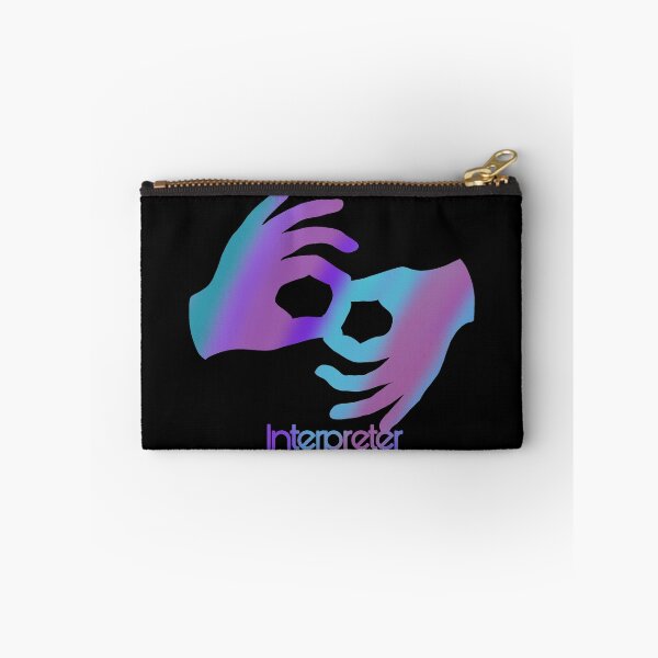 Item preview, Multicolor Asl sign for interpreter designed and sold by Jennaviveart.