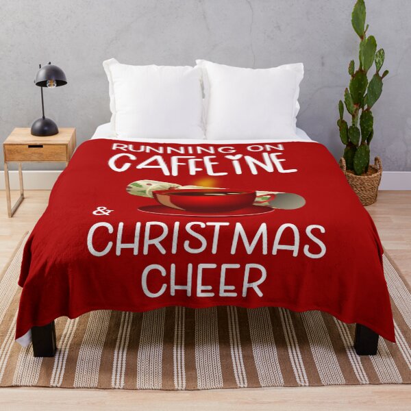 Item preview, Running On Caffeine & Christmas Cheer designed and sold by BleuSky.