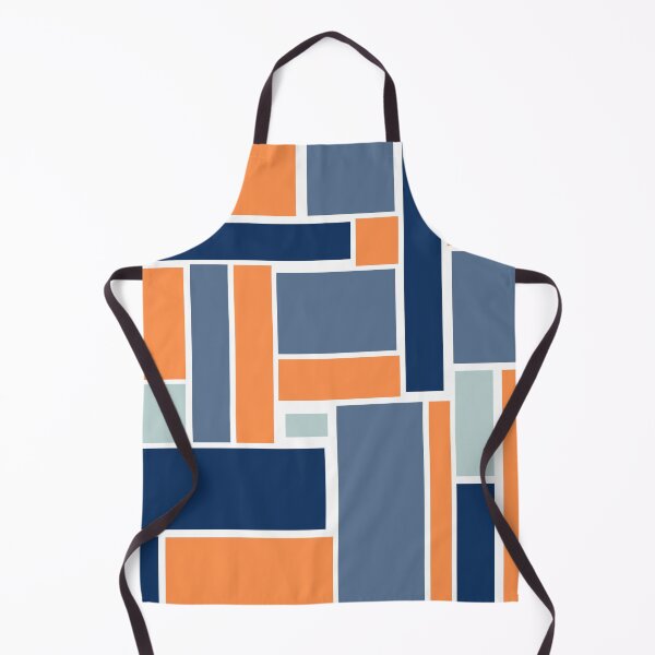 Item preview, blue + orange geometric designed and sold by LifeAsGeneration Z.
