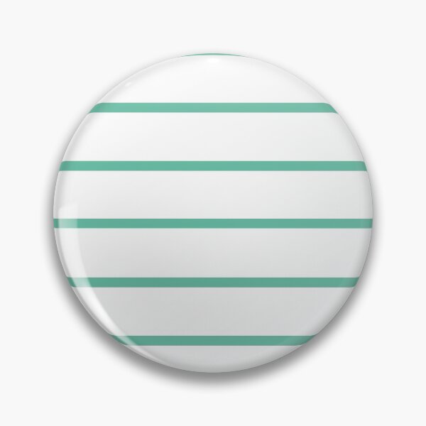 Item preview, Narrow aqua and white stripes 3 designed and sold by LittleBettyMakes.
