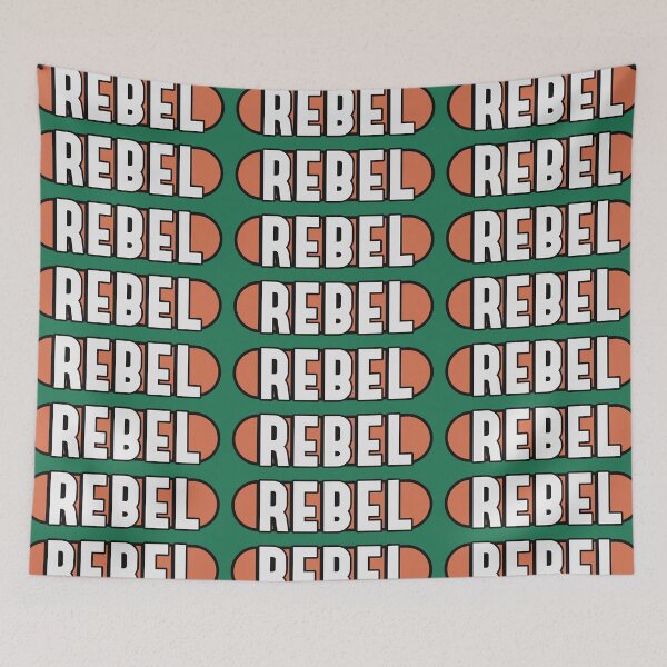 Item preview, Rebel - Retro design on green designed and sold by Zooone.
