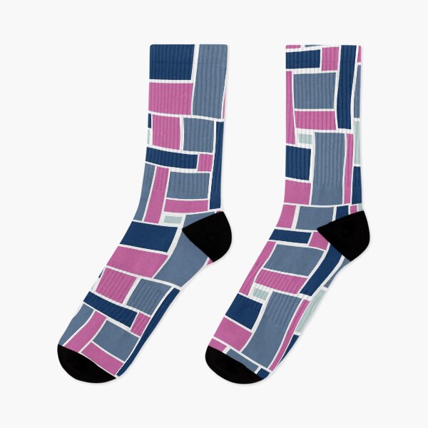 Item preview, blu+ pink geometric designed and sold by LifeAsGeneration Z.