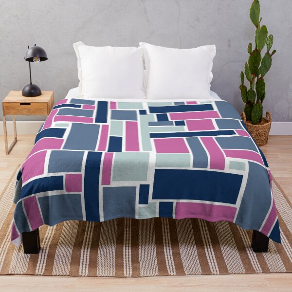 Item preview, blu+ pink geometric designed and sold by LifeAsGeneration Z.