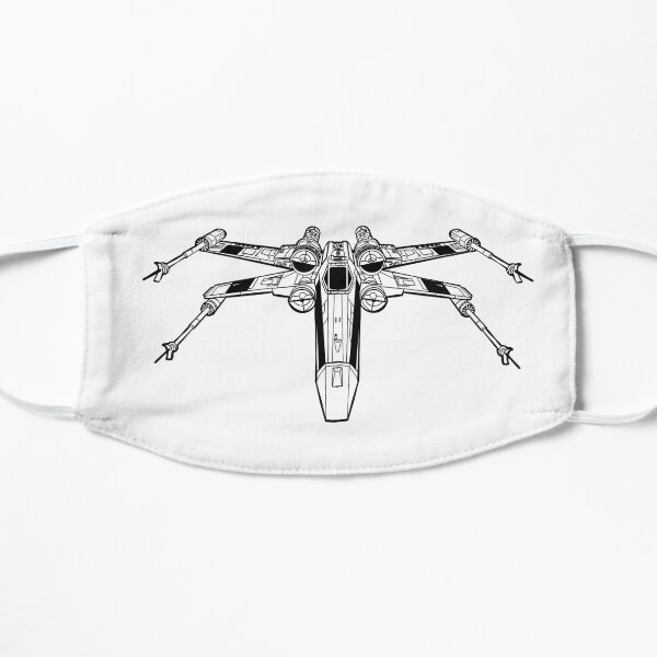 X Wing Starfighter Flat Mask