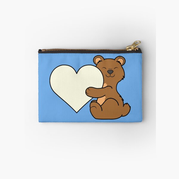 Item preview, Valentine's Day Brown Bear with Cream Heart designed and sold by Grifynne.