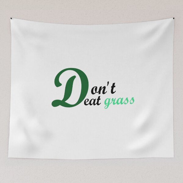 Item preview, Don't Eat Grass:For mom,For dad,Cute,Funny designed and sold by Chaos Pixel Studio.