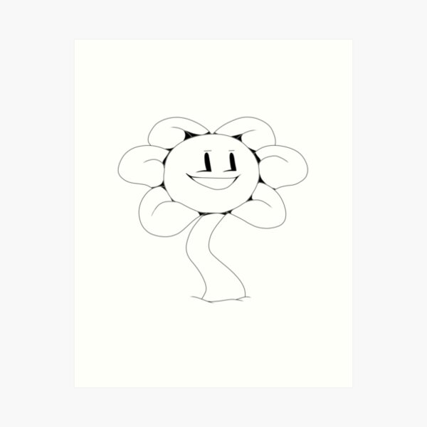 X 上的🥚よい🍁：「Photoshop Flowey #UNDERTALE #doodle #draw #art